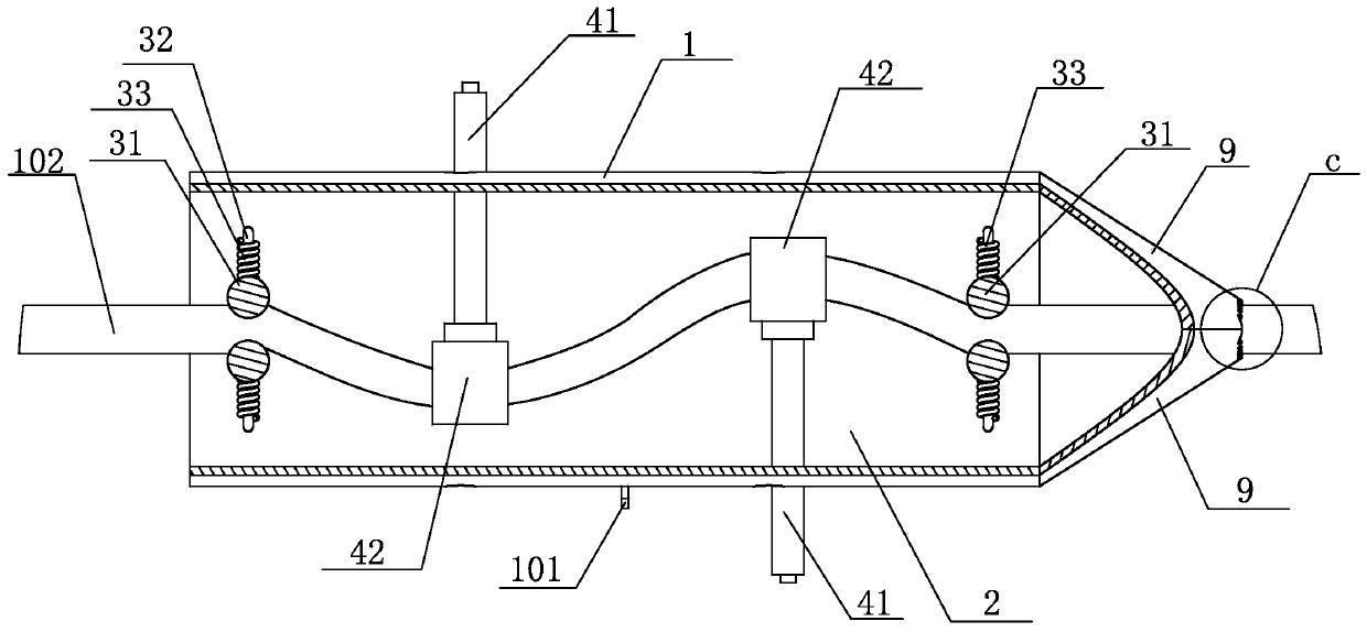 Power supply line deicing device