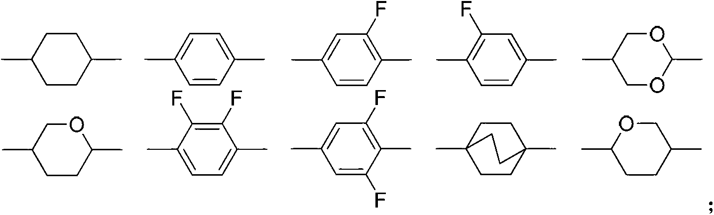 Liquid crystal compound containing 4-tetrahydropyran structure and preparation method and application thereof