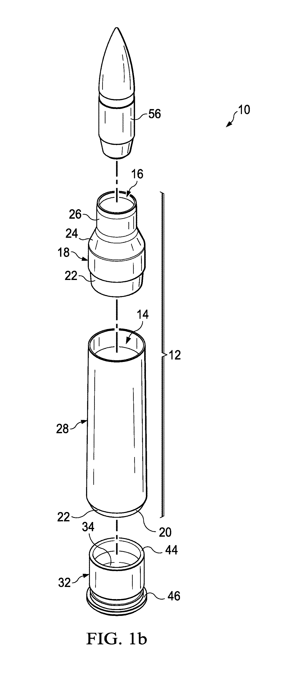 Ammunition having a projectile made by metal injection molding