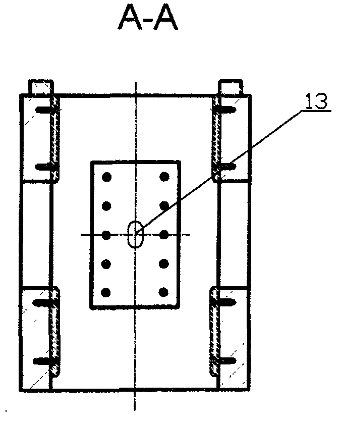 Error measuring device of weldless pipe continuous rolling mill roller and detecting method thereof