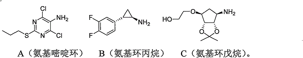 Preparing method for ticagrelor intermediate 4,6-dichloro-2-tri-sulfydryl-5-aminopyrimidine