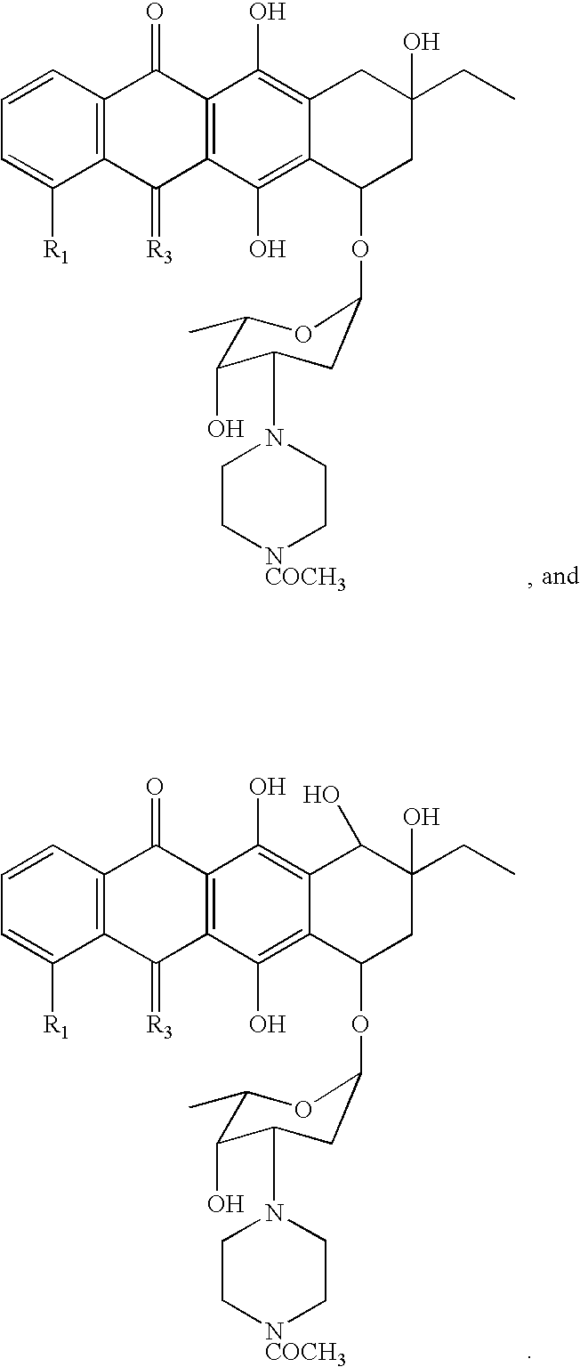 Anthracycline analogs