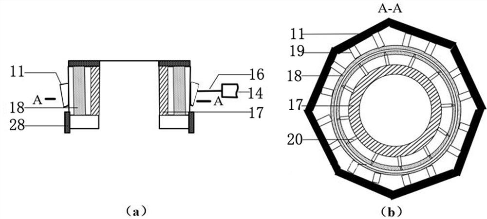 An ultrasonic-assisted laser surface modification device