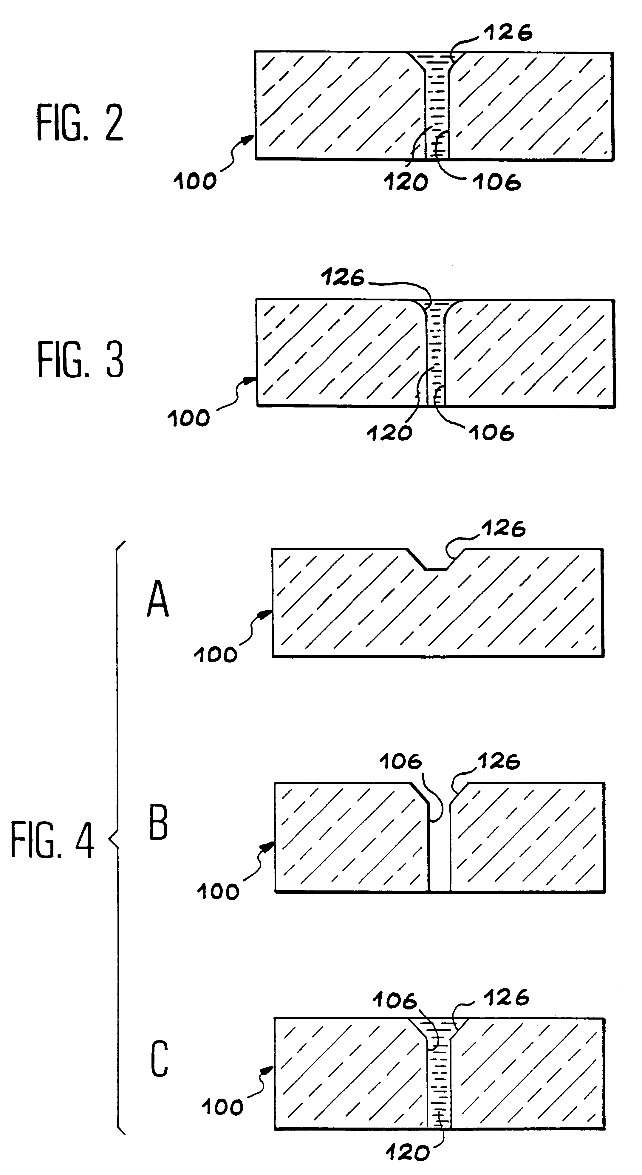 Process for physical isolation of regions of a substrate board