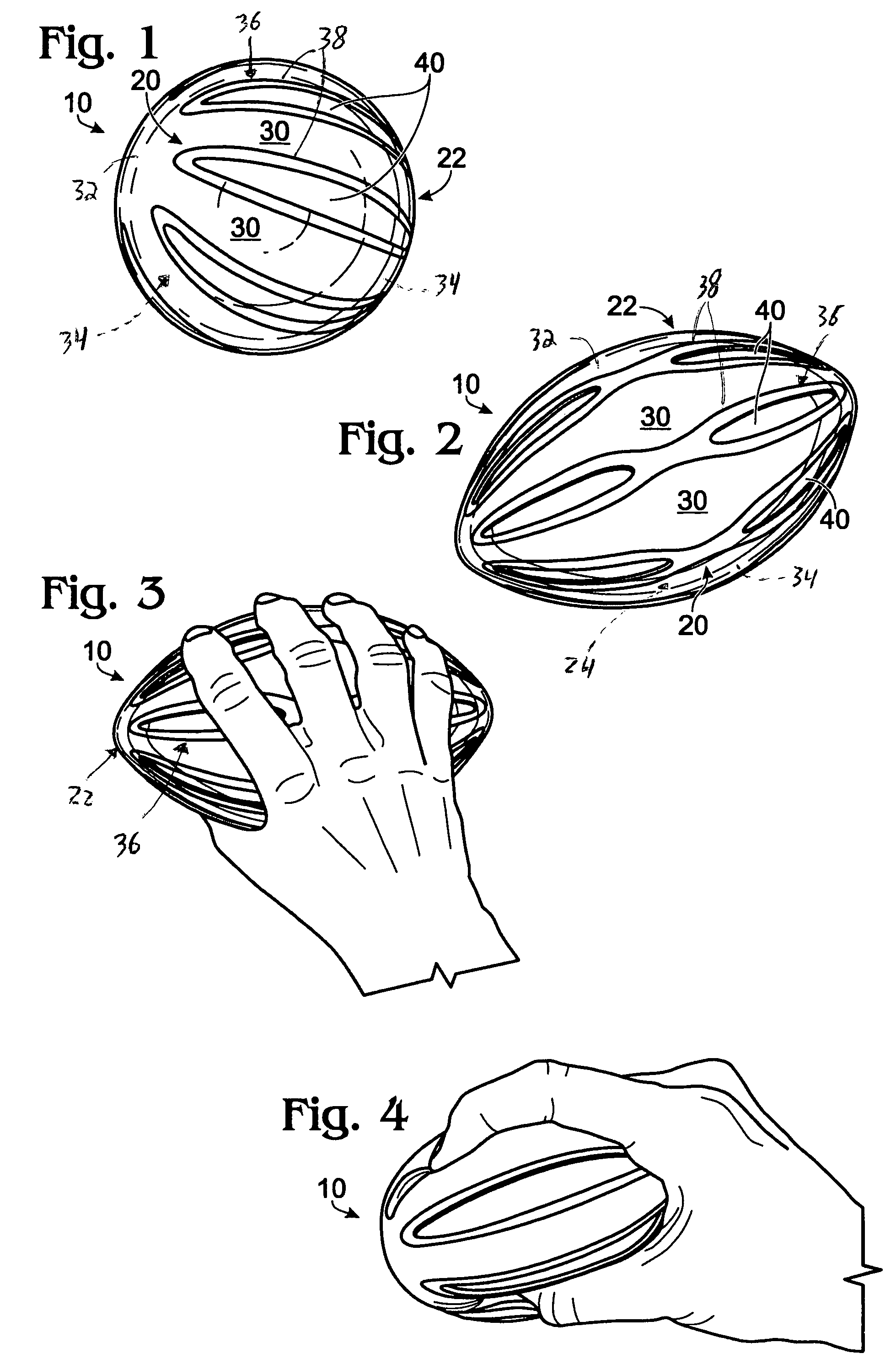Enhanced-grip play balls and methods of manufacture