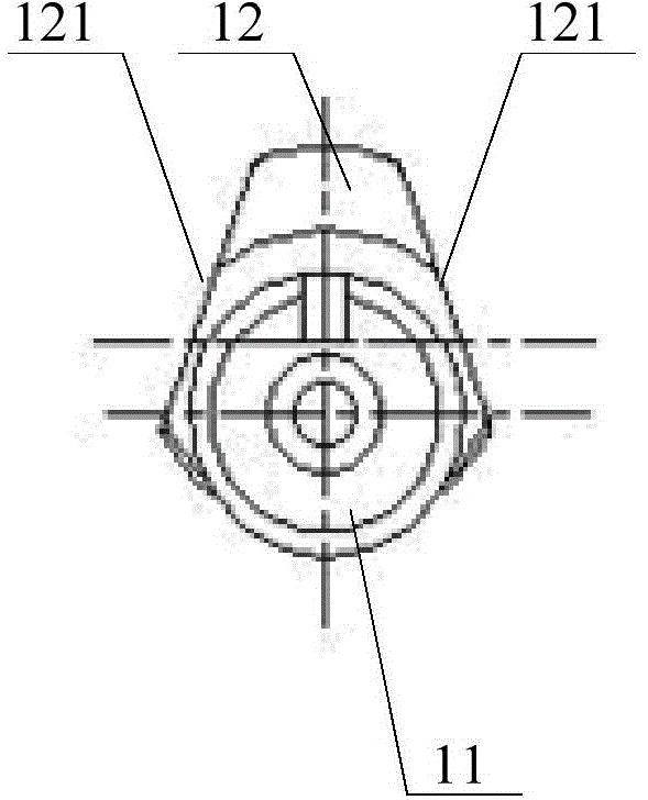 Rotary compressor and crankshaft assembly thereof