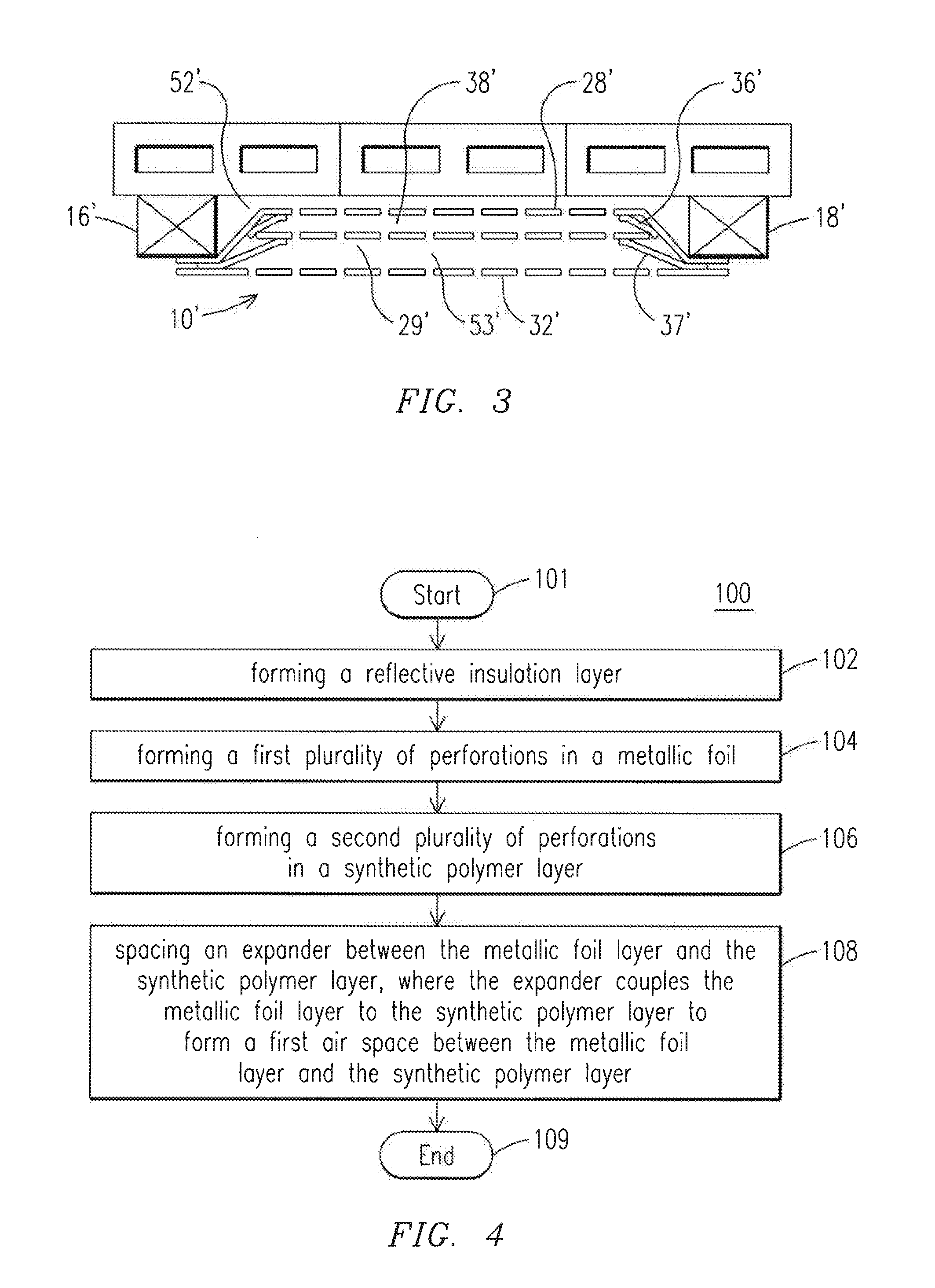 System and method for providing a reflective insulation layer