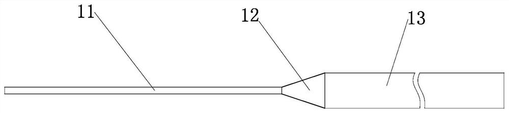 A single-mode step-type polymer optical fiber and its preparation method