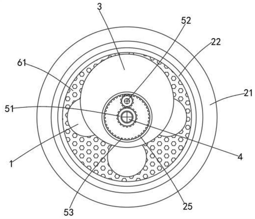 Alkali polishing device and polishing process for crystalline silicon wafer