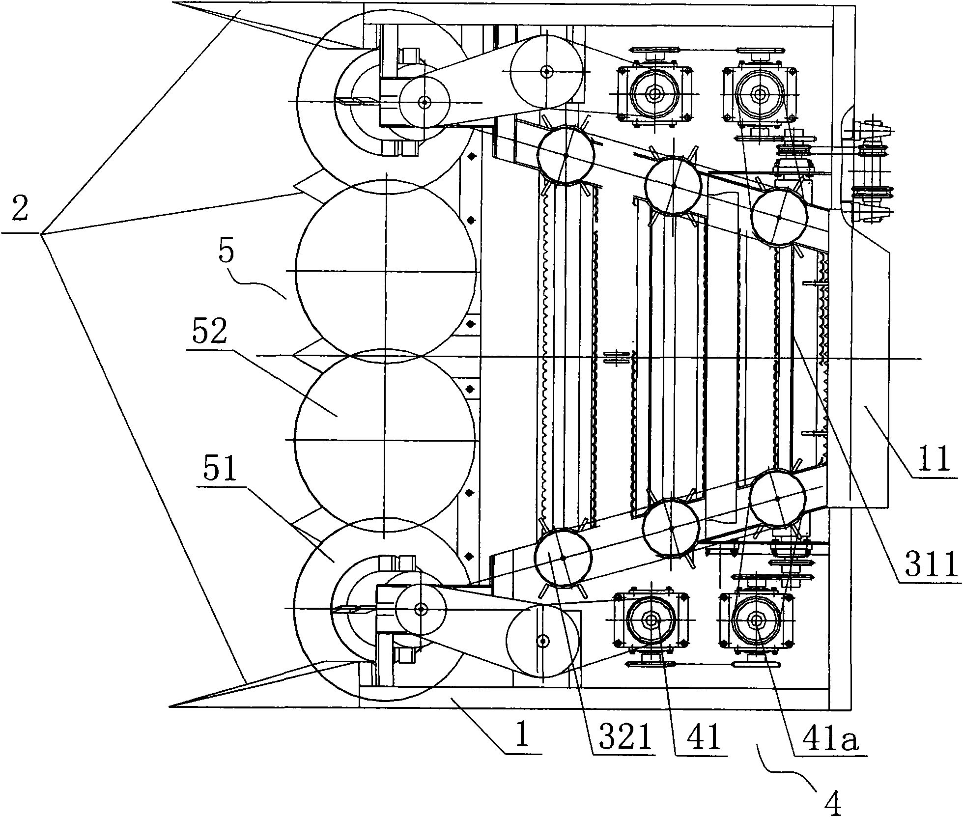 Energy forest harvesting platform