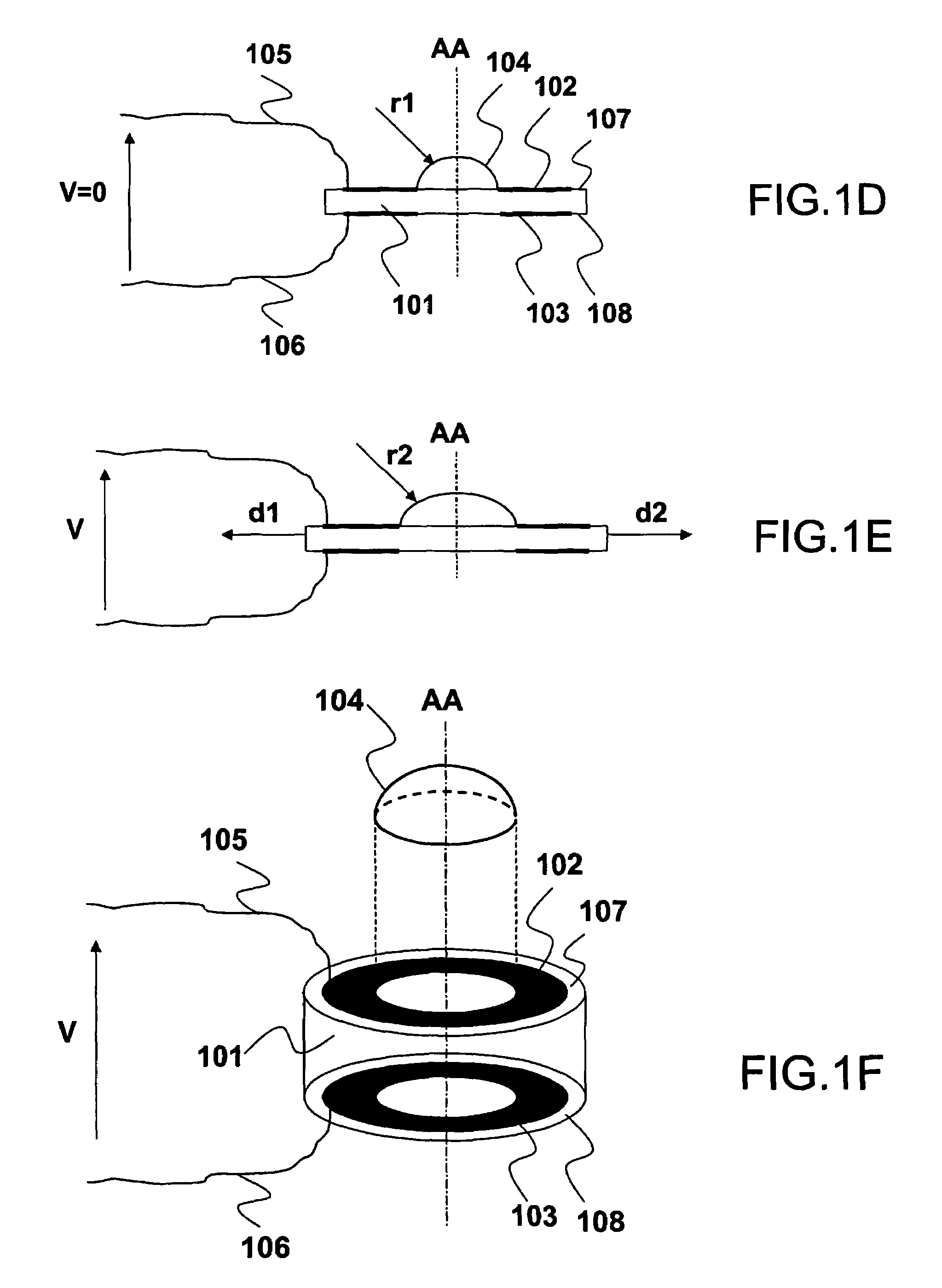 Optical device comprising a polymer actuator
