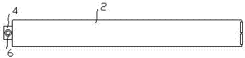 A formwork and construction method for pouring supporting columns in the basement of a house