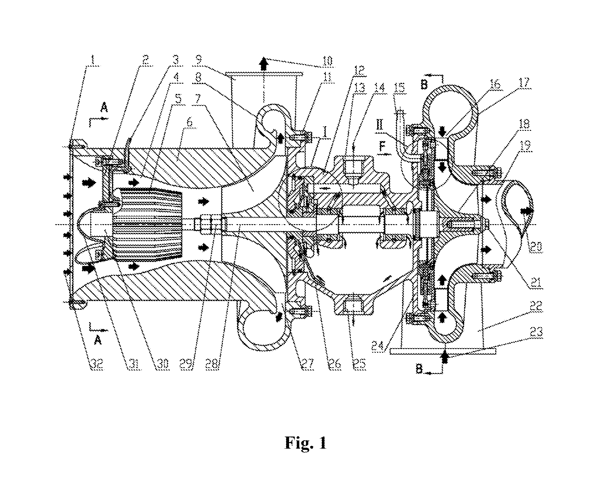 Solar-energy heat power-generating system and thermoelectric conversion device thereof