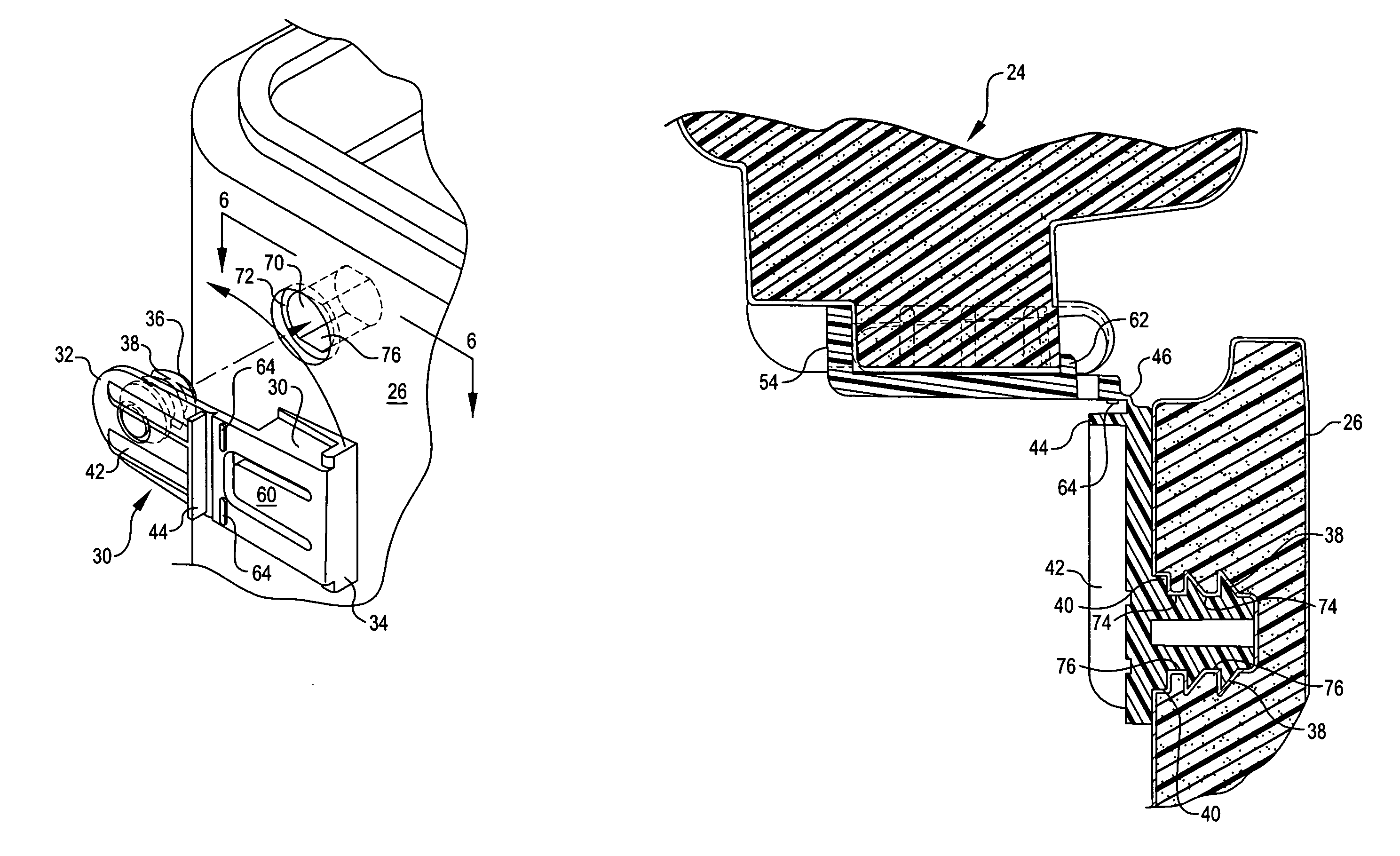 Method and apparatus for attaching a lid to an insulated container