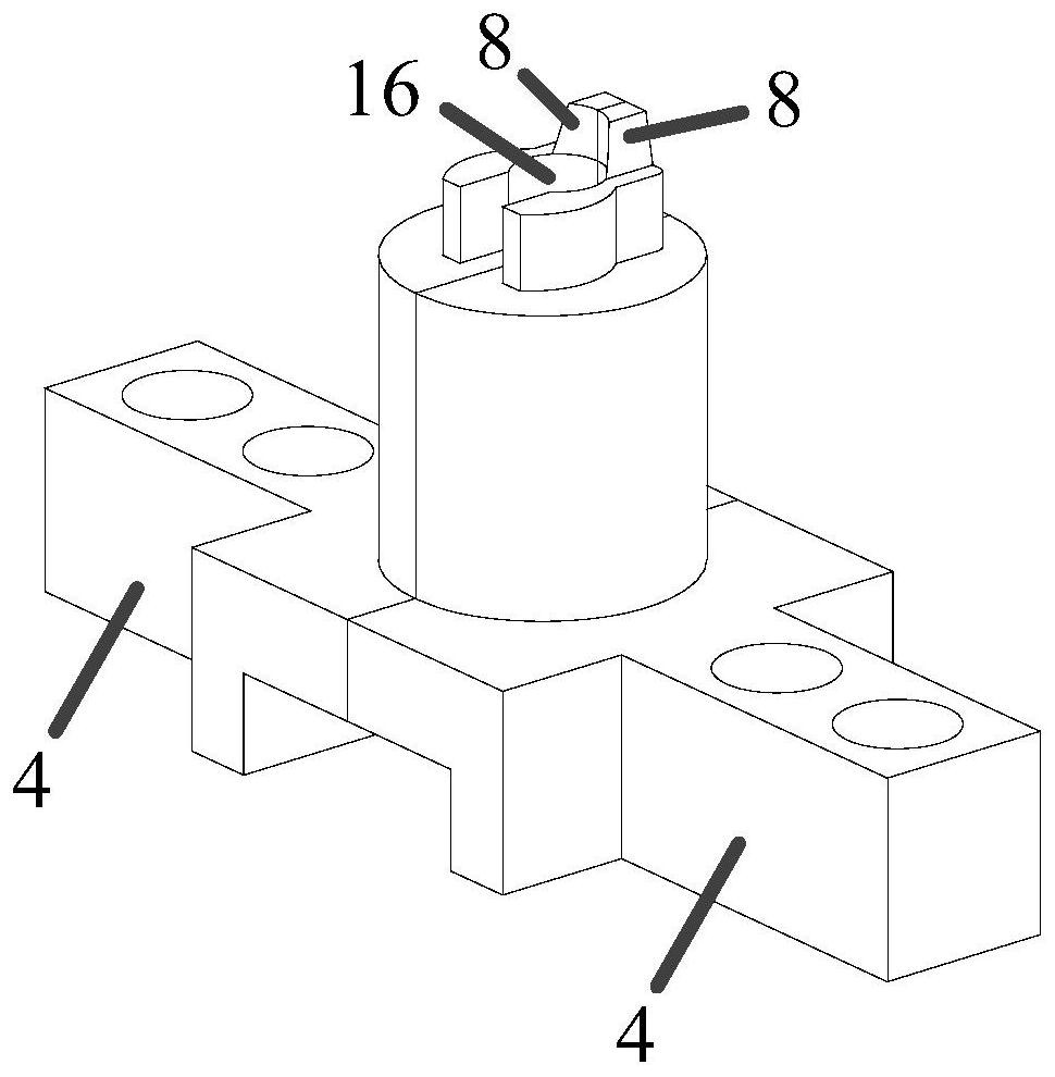 Brake pad disassembling device