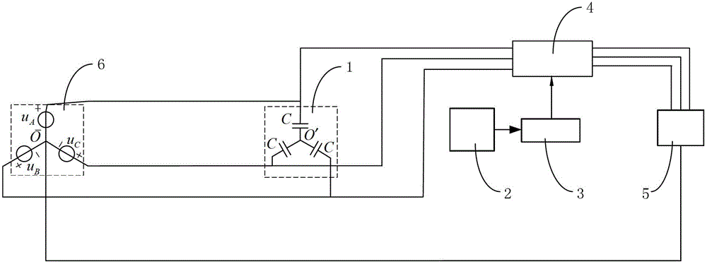 Protective device for disconnection of neutral line in low-voltage power system