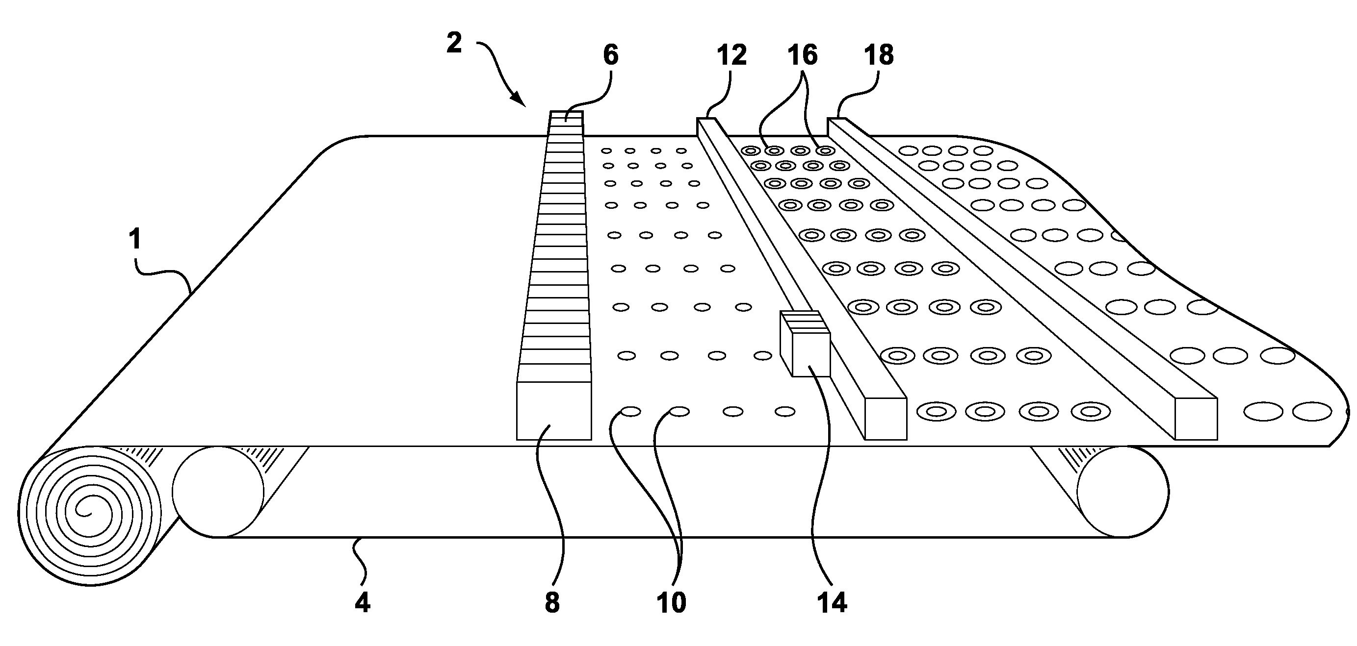 Method of depositing materials on a textile substrate