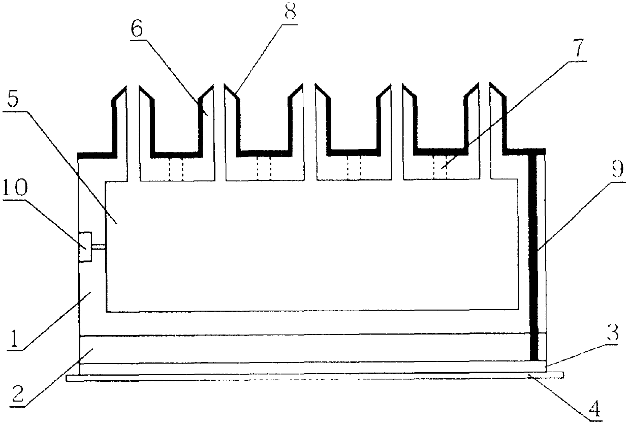 A bioelectric electrode on the surface of a moisturizing microneedle matrix array