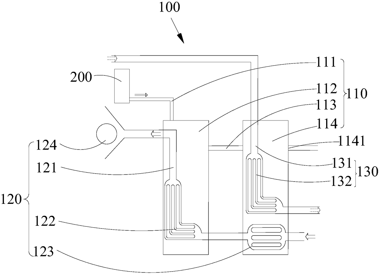 Air conditioning system and energy-saving ventilation device thereof