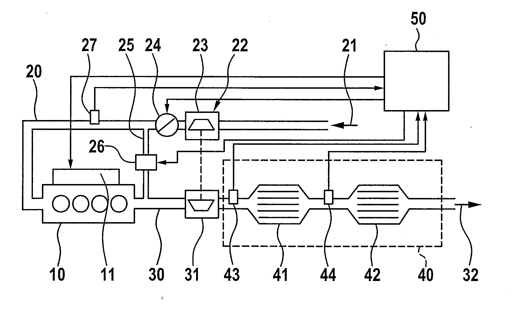 Method and device for adapting signals of an oxygen sensor in the air supply channel of an internal combustion engine