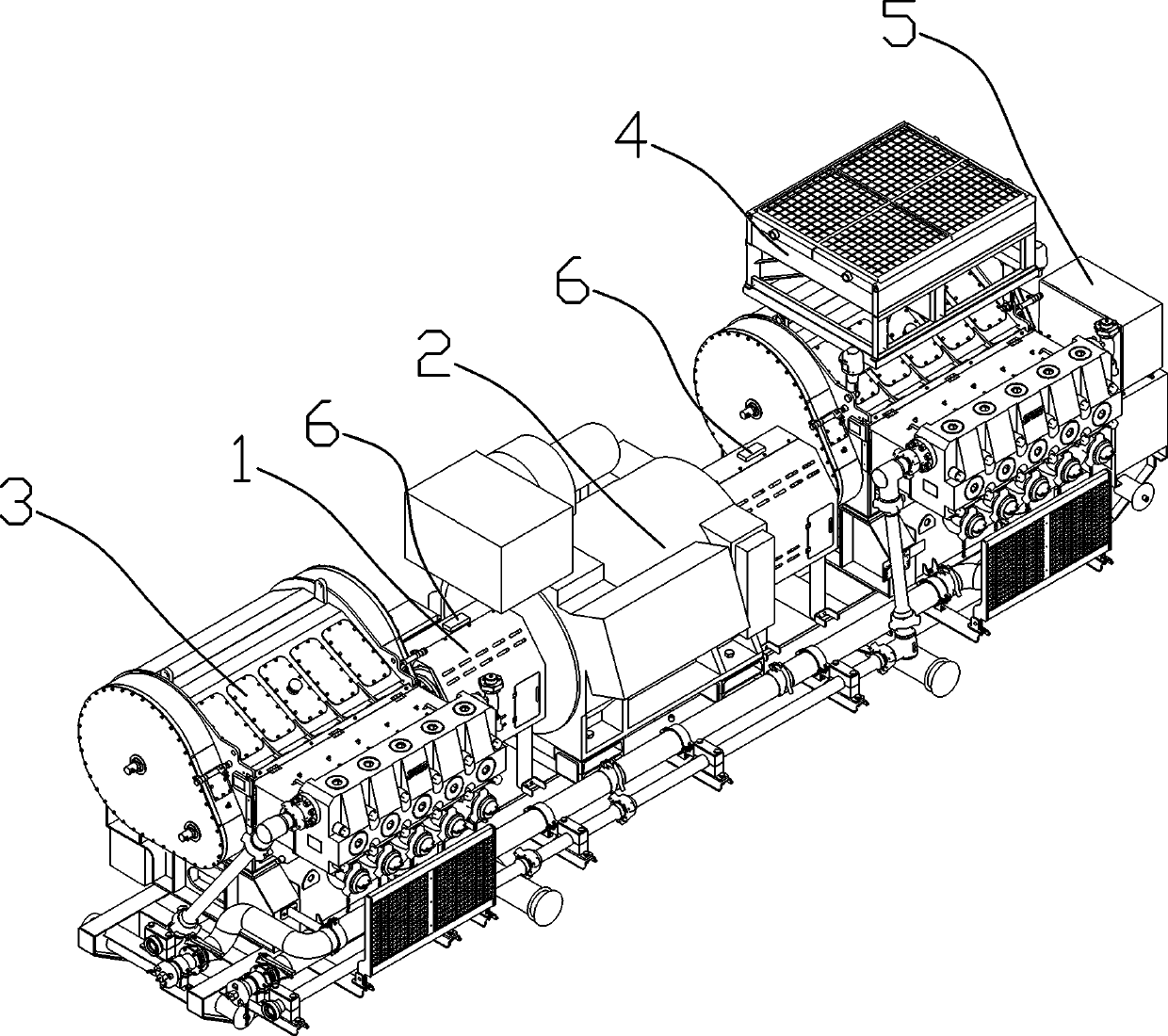 Clutch for fracturing device and control method