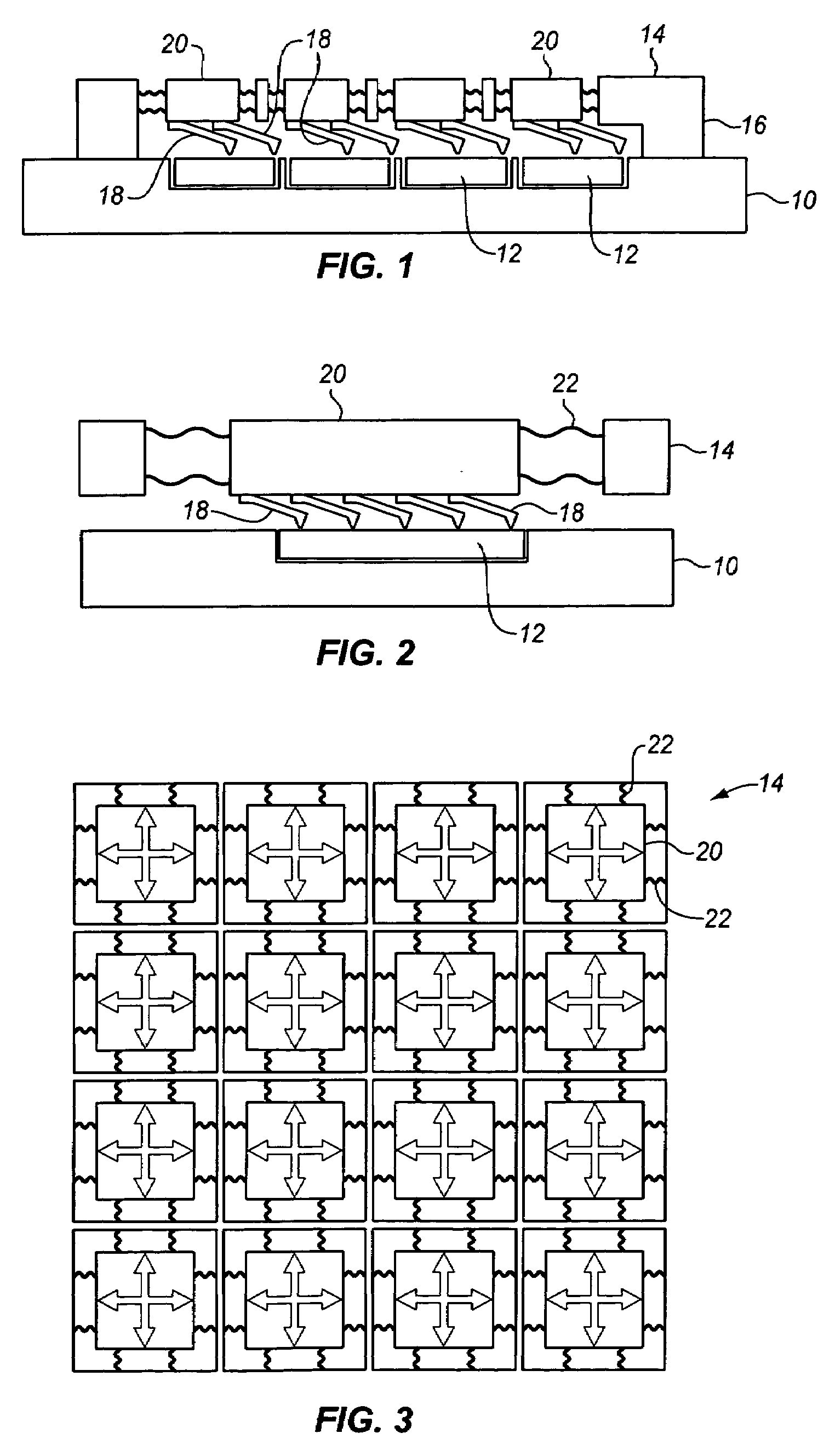 Probe based patterning of microelectronic and micromechanical devices