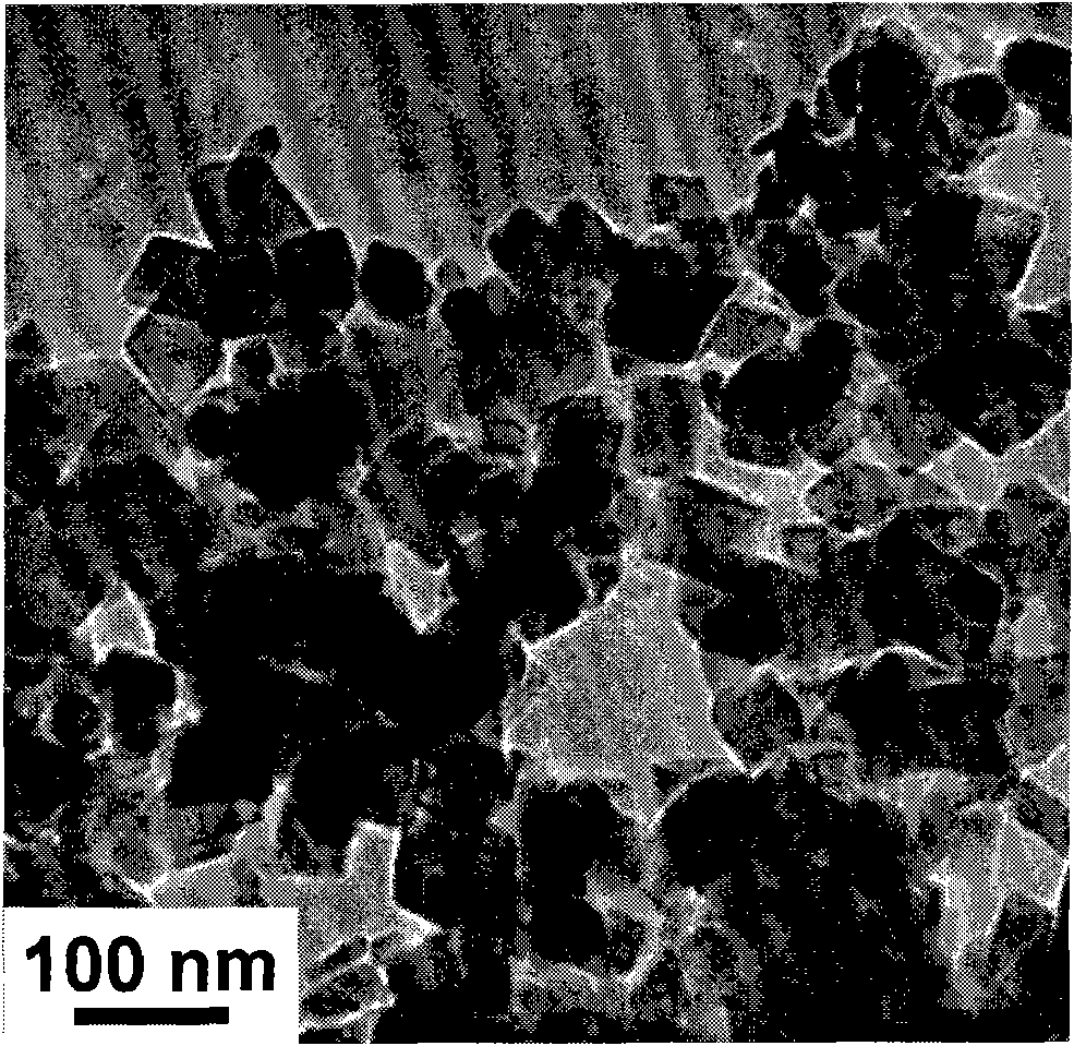 Method for preparing general nano metal sulphide