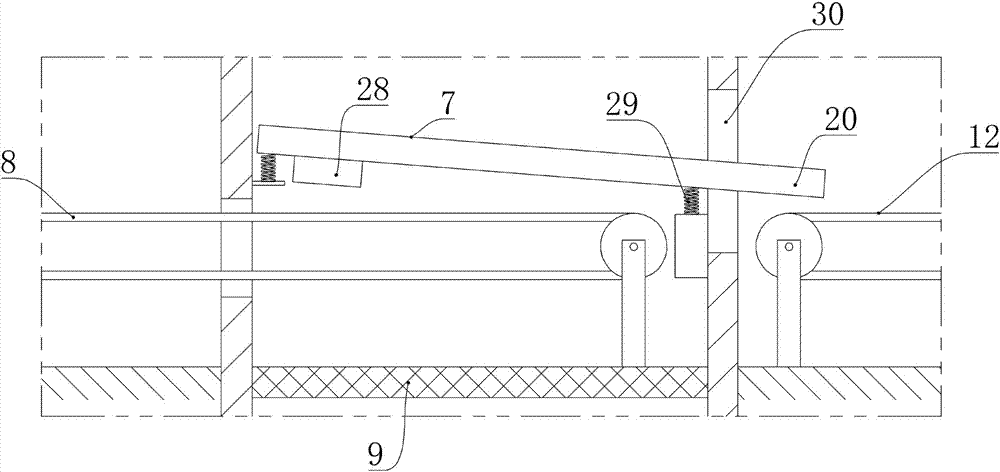 Gas-containing solid waste treatment system