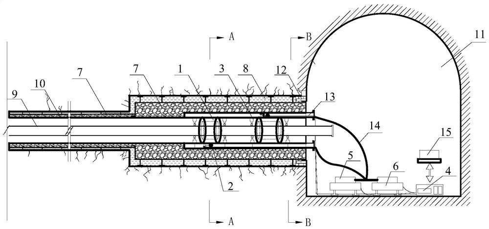 Gas injection pipeline movable sealing system and method for underground coal gasification