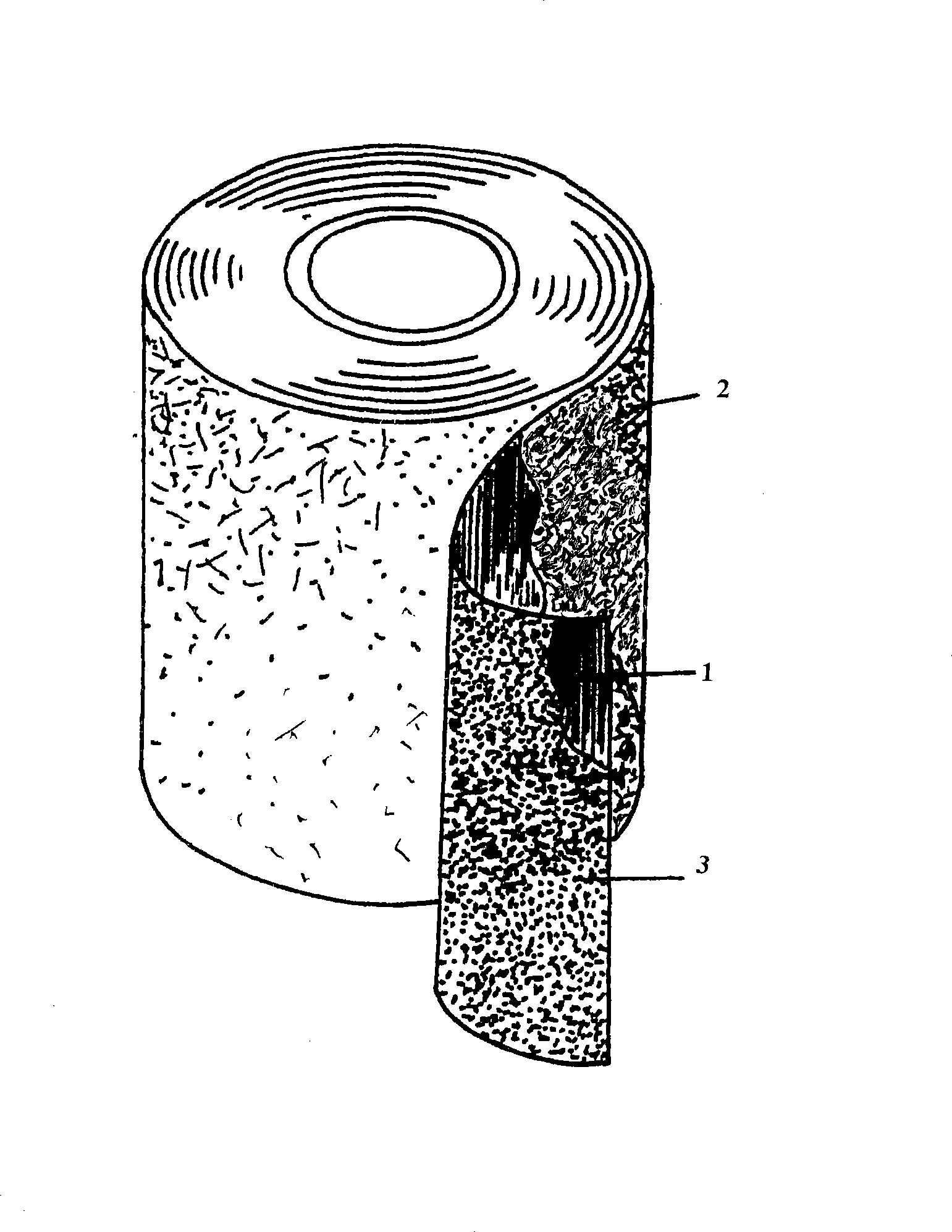 Method for making aluminum foil adhesive tape