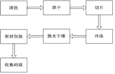 Method for preparing traditional Chinese medicine decoction pieces based on freeze-drying technology