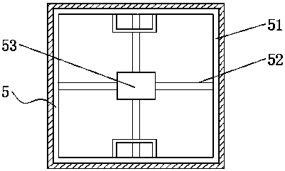 Cooling liquid circulating system of linear cutting machine