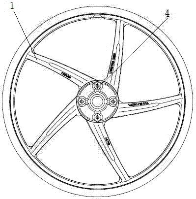Production process for motorcycle wheel hub