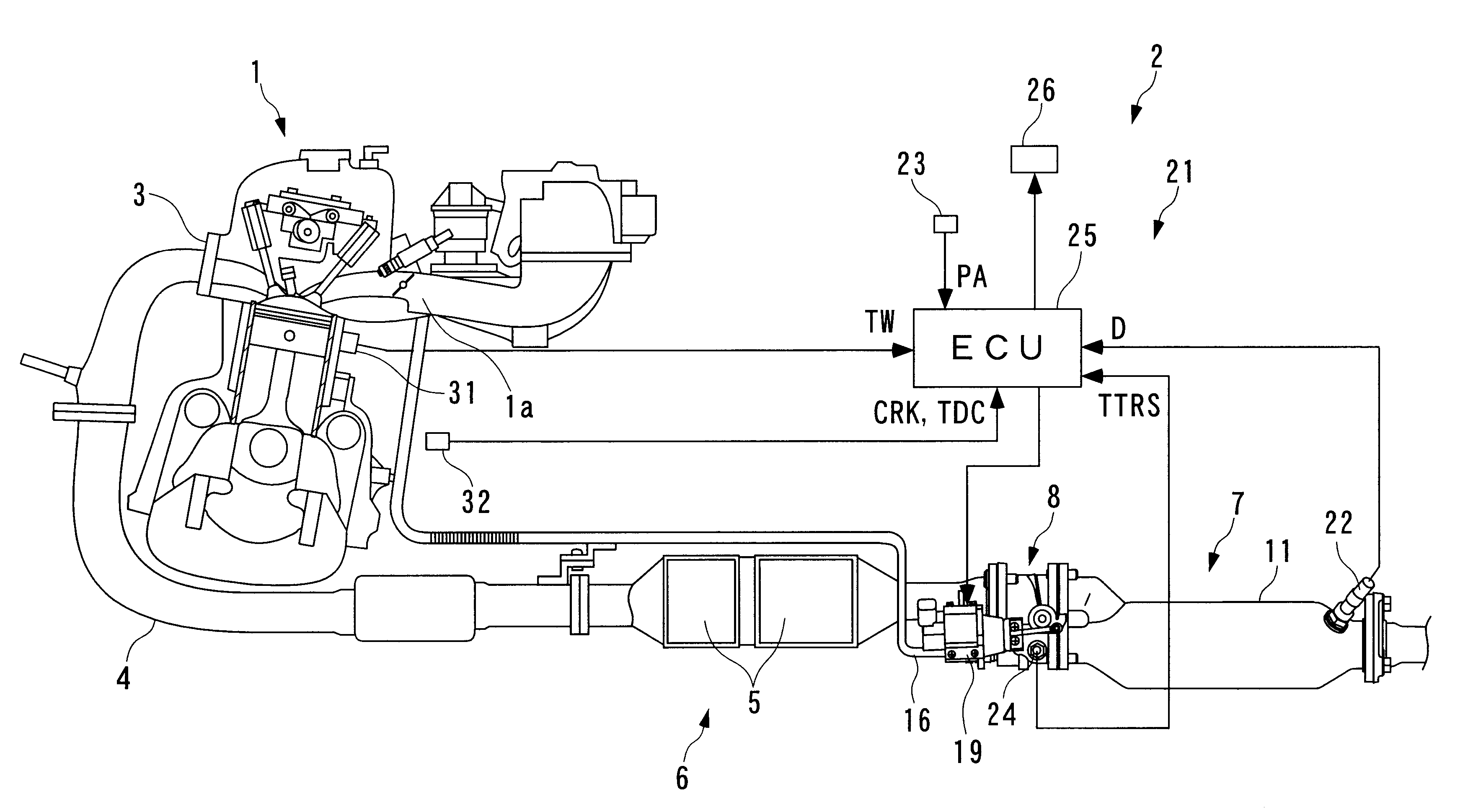 Fault determining apparatus for exhaust passage switching valve