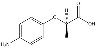 Preparation method of R-(+)-2-(4-hydroxyphenoxy) propionic acid