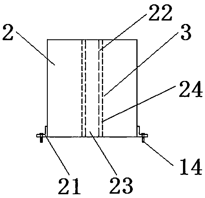 Battery pole piece photocatalytic degradation device and battery pole piece photocatalytic degradation equipment