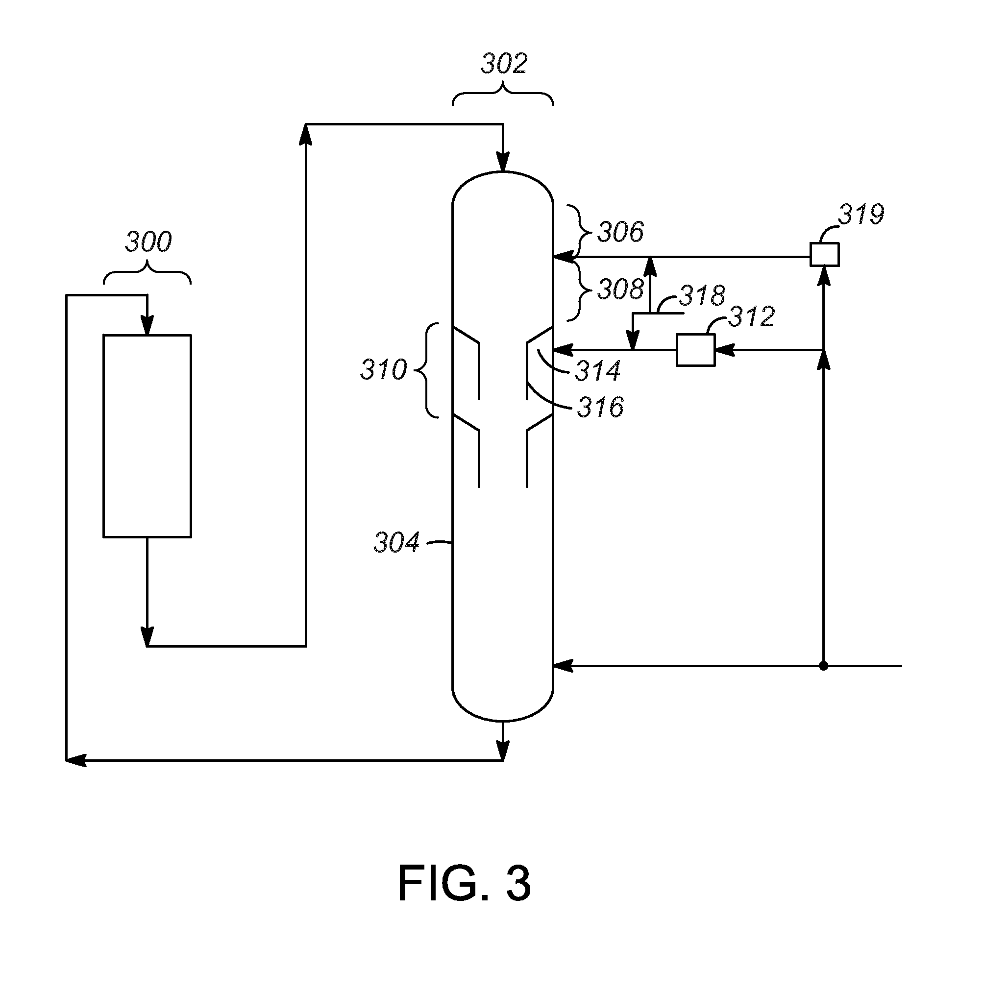 Processes for the continuous regeneration of a catalyst