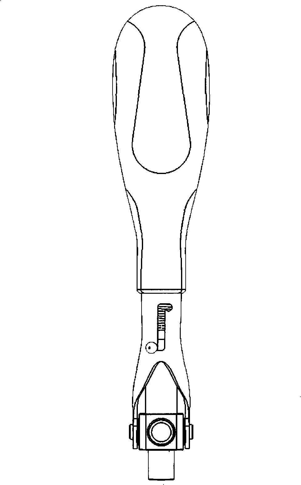 Multifunctional bolt turning tool ratchet handle