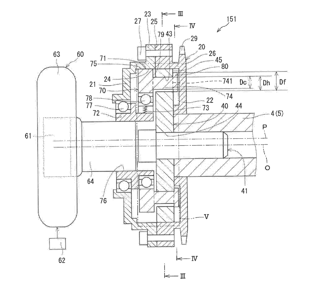 Eccentric speed variator