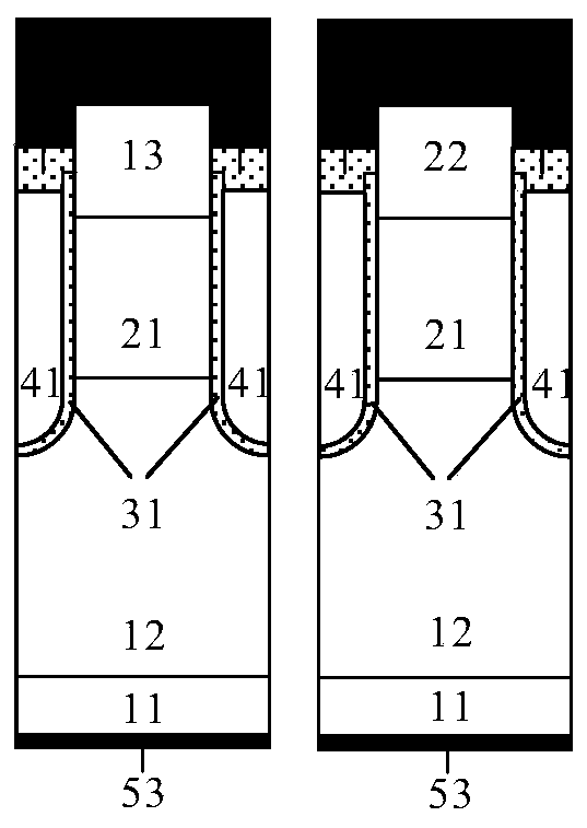 Trench VDMOS device with integrated ESD protection and manufacturing method thereof