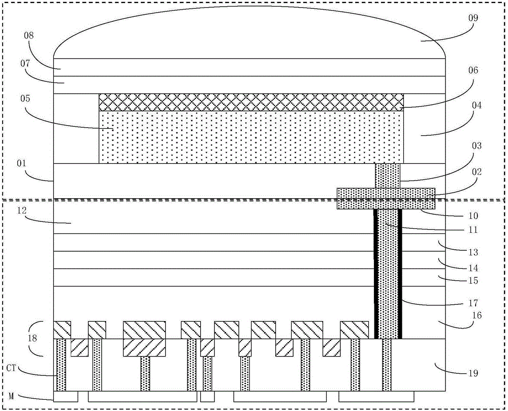 3D global pixel unit and preparation method thereof