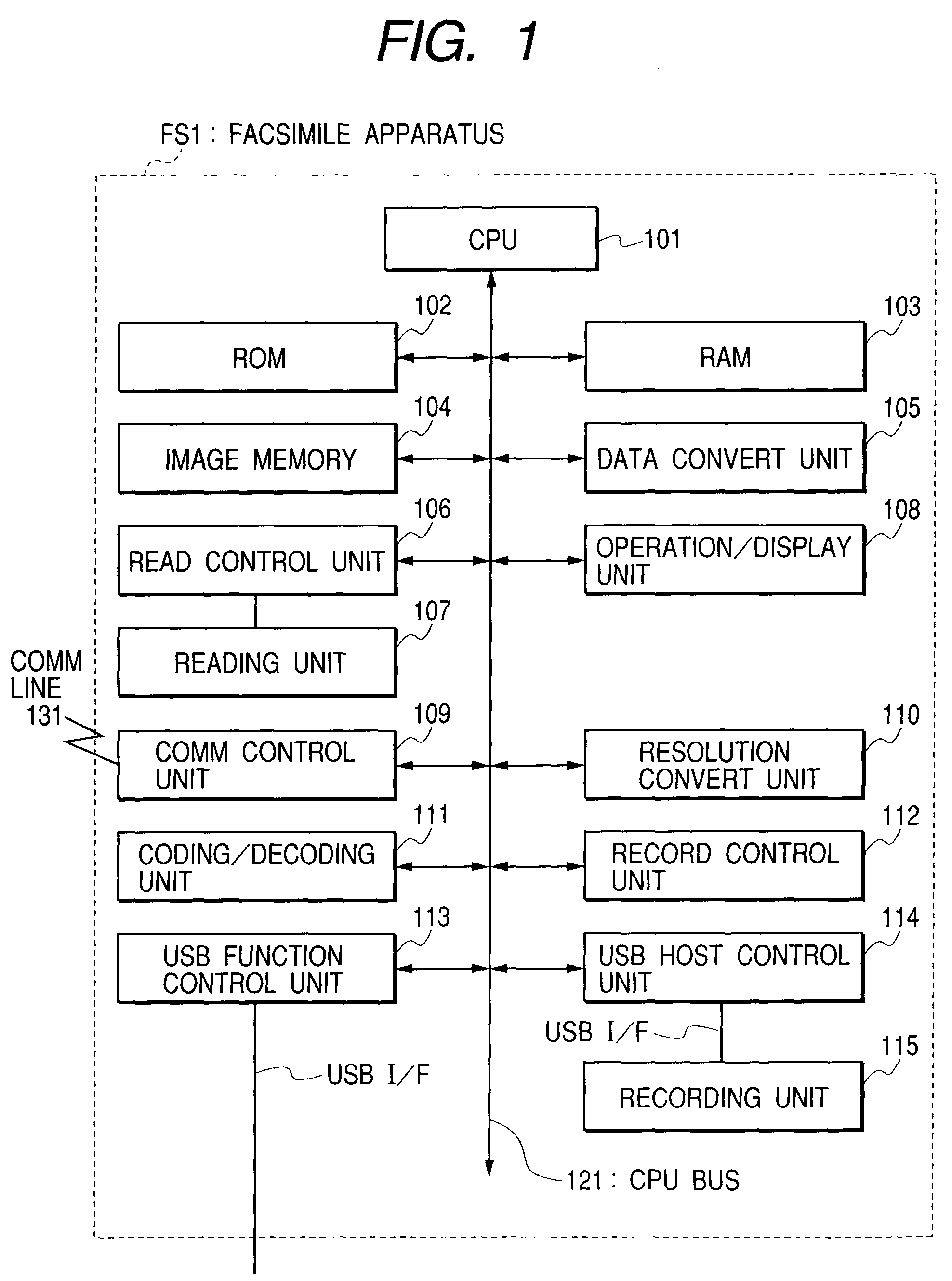 Image communication apparatus