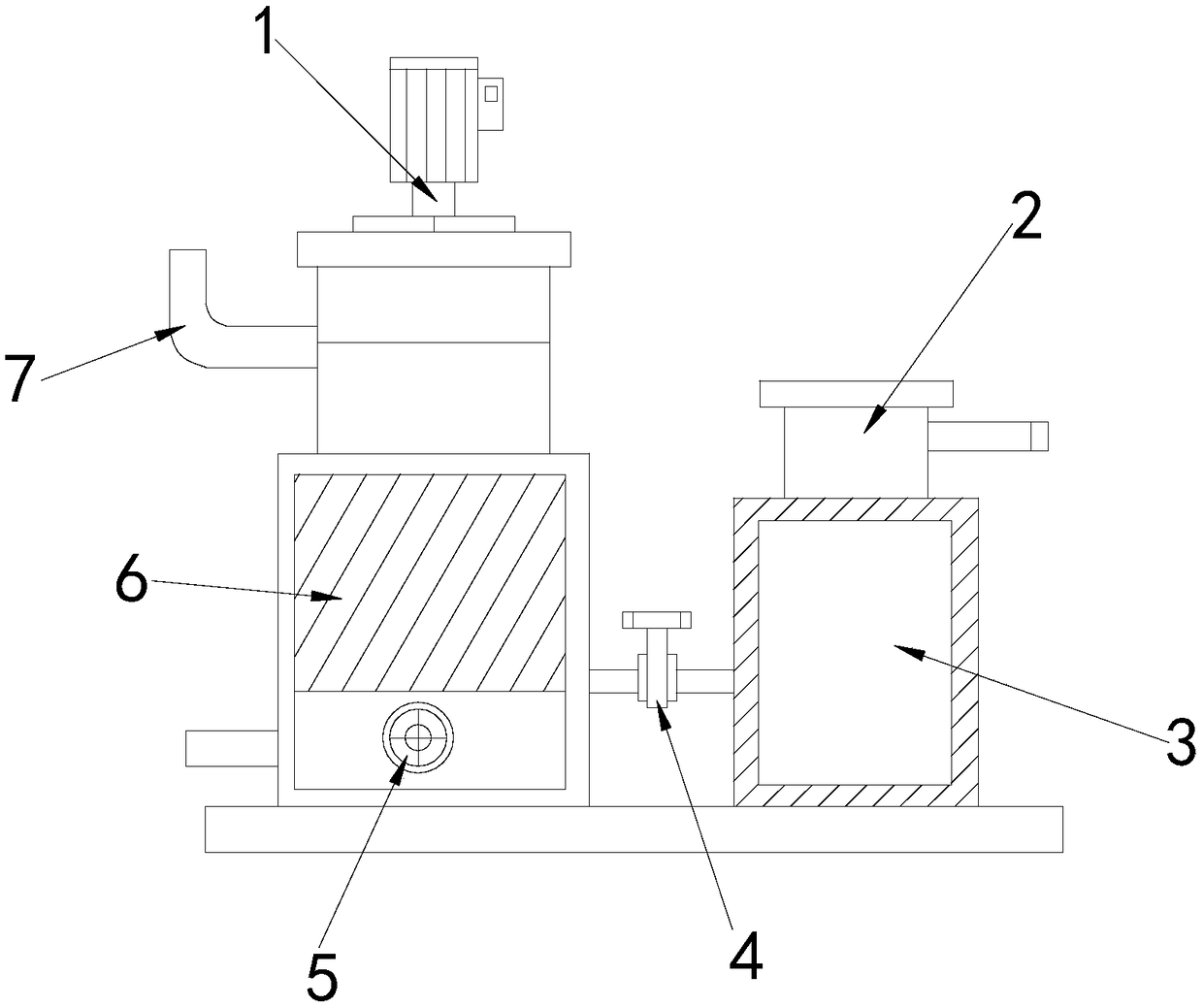 Water purifying equipment with automatic dirt scraping function