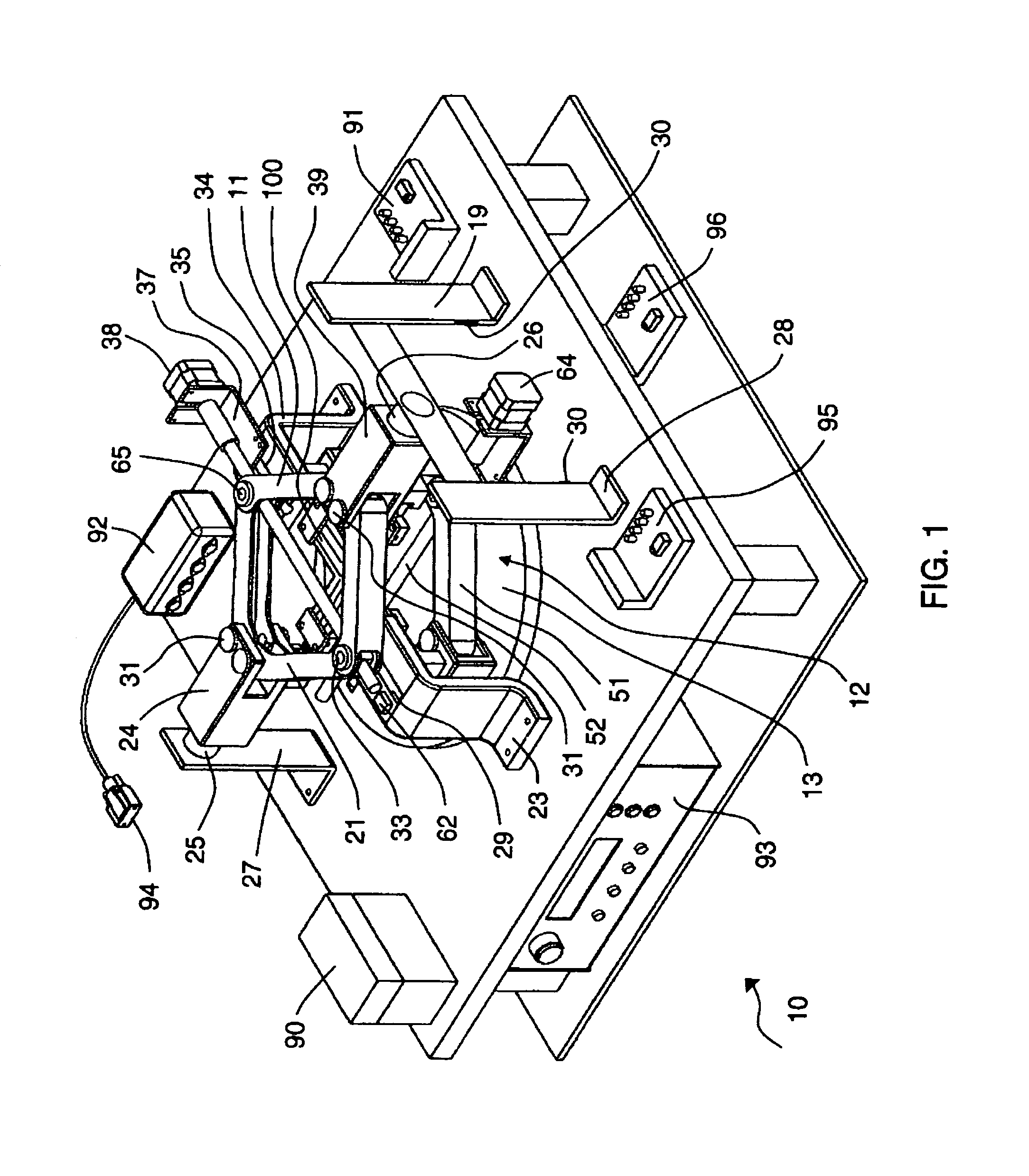Compact and stand-alone combined multi-axial and shear test apparatus