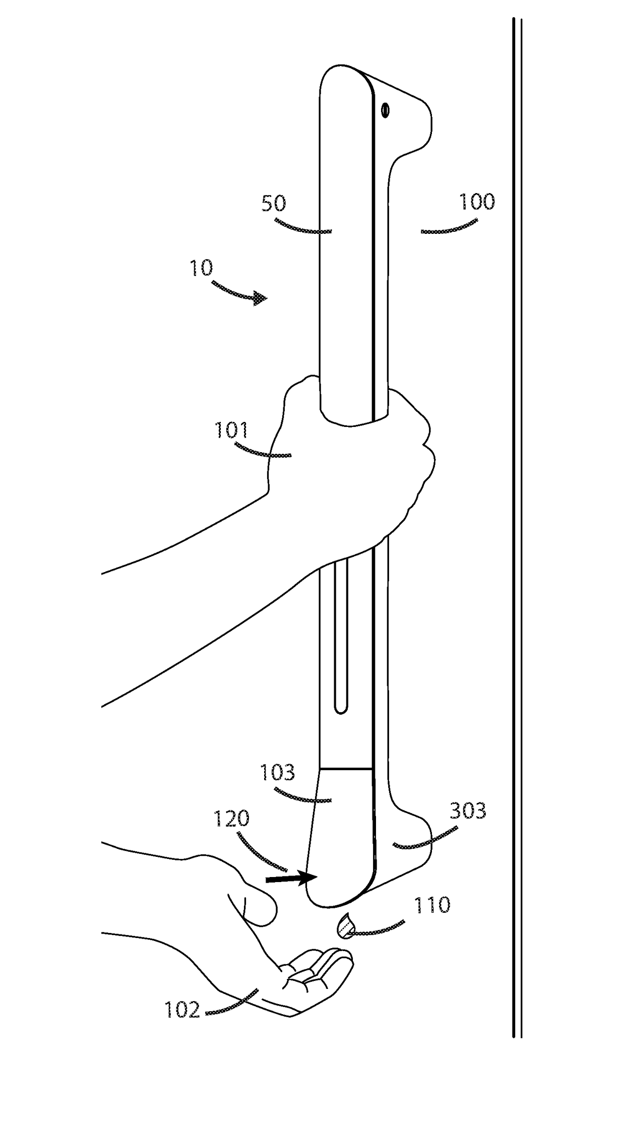 Apparatus for dispensing sanitizer fluid and recording data pertaining to hand sanitization