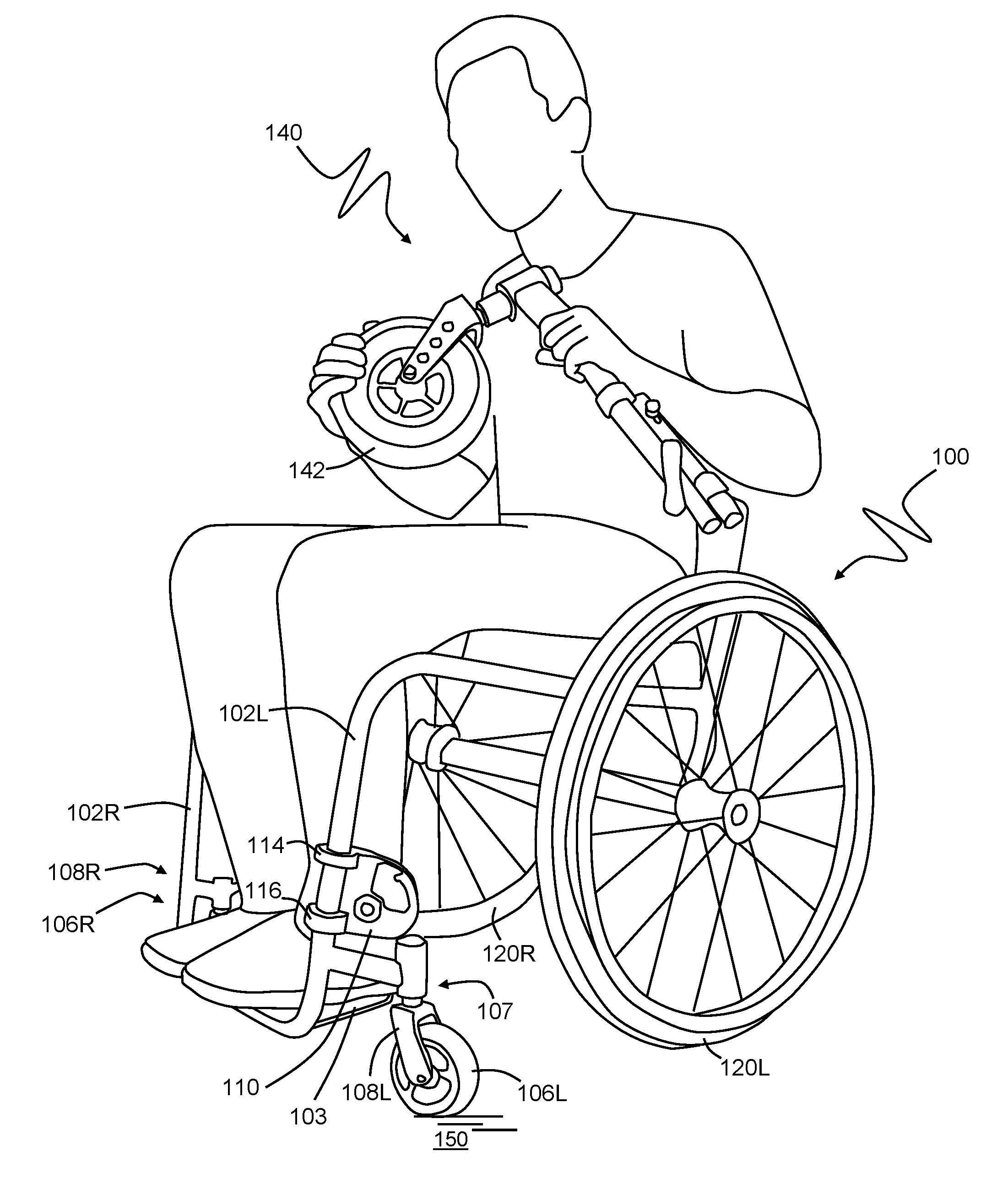 Wheelchair reconfiguration methods