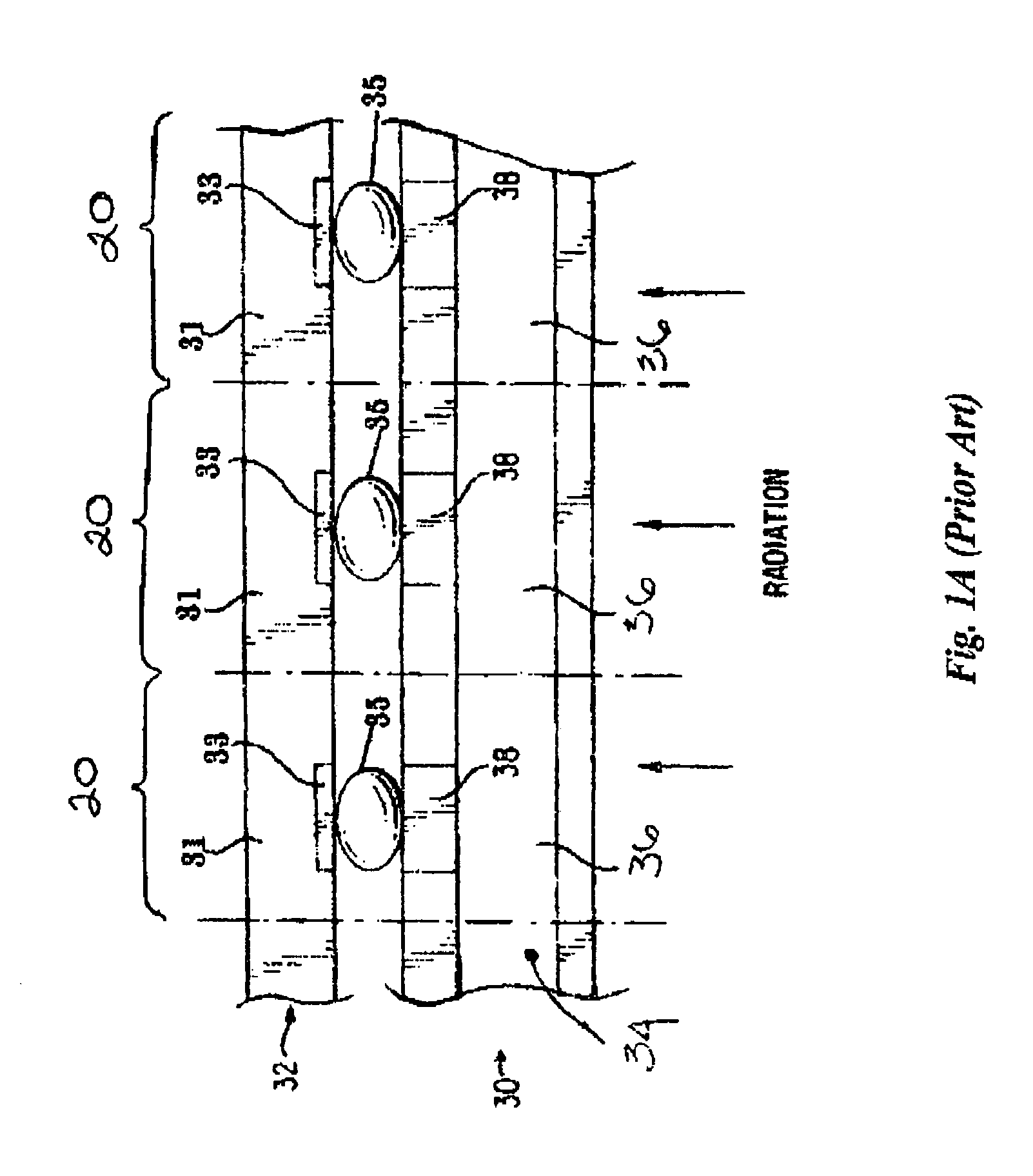 Ganged detector pixel, photon/pulse counting radiation imaging device