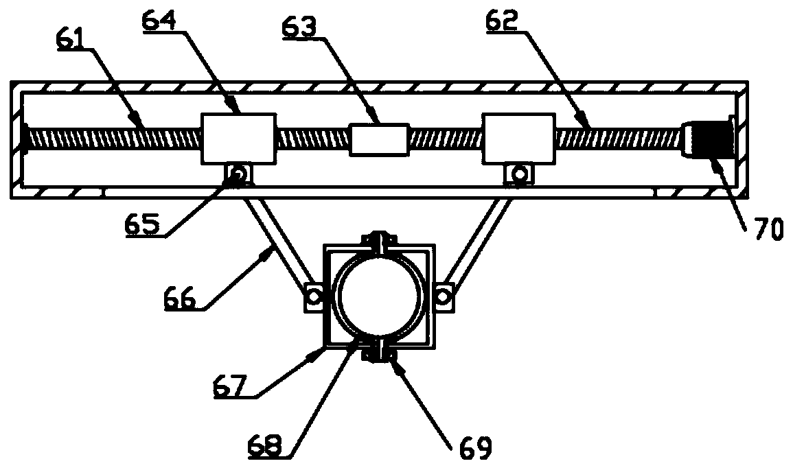 Fixing device for installation of street lamp post