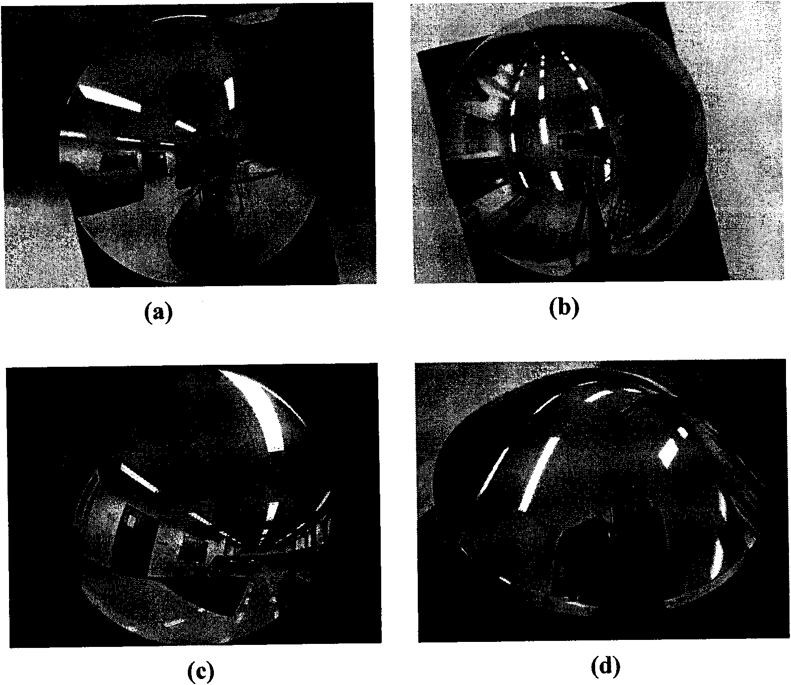 Method for evaluating tangential distortion indexes of lens of camera