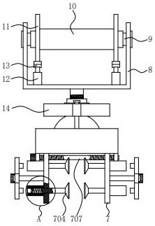 A consumable fixing device for 3D printing equipment